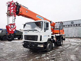 Автокран КС-35719-5-02 Клинцы на шасси МАЗ 5340С2
