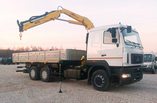 КМУ HYVA HB 150E-2 на шасси МАЗ 6312C5
